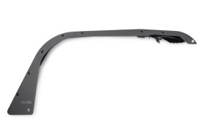 Jeep Gladiator JT Fender Flares - Front - DV8 Offroad - Slim, Micro-texture, Dual Stage Daytime Running Lights - Black - `20-`23